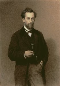 Muotokuva Mihail Konstantinovitš Klodtista (1832-1902), 1871